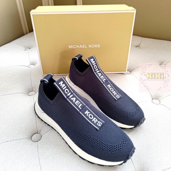 Michael Kors Bodie Knit Slip-On Sneaker navy blue 49S5BDFP1D - Picture 5 of 10